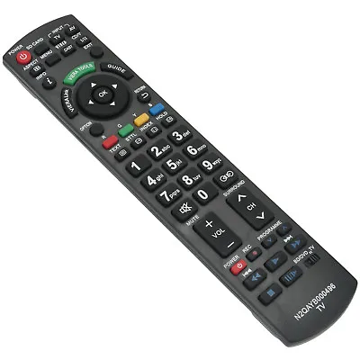 New N2QAYB000496 Remote Sub N2QAYB000494 For Panasonic TV TH-P54V20A TH-P50VT20A • $18.59
