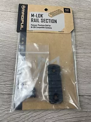 Magpul M-LOK 5 Slot Polymer Rail Section Picatinny Mount MAG590 MLOK • $8.50