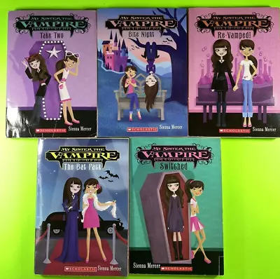 My Sister The Vampire Series Lot Of 5 Books Sienna Mercer  Scholastic Ships Free • $12.99