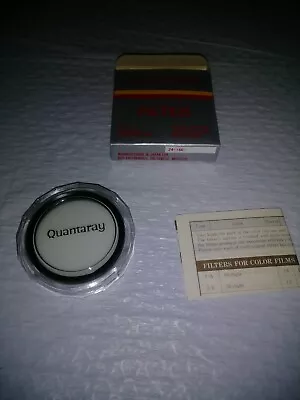 Quantaray Filter Close Up Lens 52mm (24-166-5512) 6X Cross • $14.99