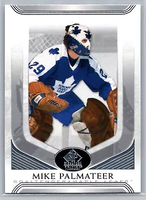 2020-21 SP Signature Edition Legends #231 Mike Palmateer Toronto Maple Leafs • $1.95