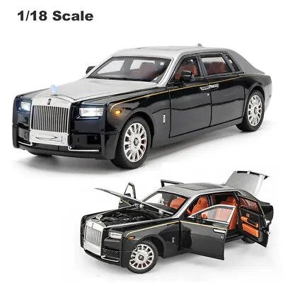 1/18 Rolls-Royce Phantom Alloy Die-cast Vehicle Model Car Toy Collectible Gift • $55.99