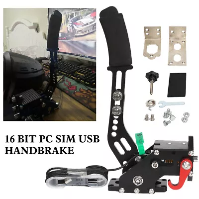 Handbrake USB For Racing Games Wheel Stand Logitech G29 G920 Only PC WINDOWS UK • £31.99