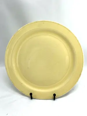 Vintage Authentic Early California Vernon Kilns Yellow 9.5  Dinner Plate 1937-50 • $7.50