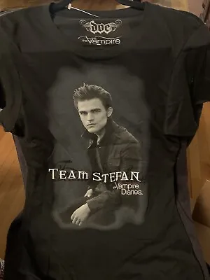 The Vampire Diaries Women's TShirt Team Stefan By Doe Size XL • £16.38