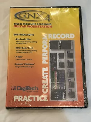 DigiTech GNX4 Multi-Modeling Recording Guitar Workstation Software Suite NEW • $49.99