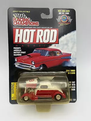 Racing Champions Hot Rod Magazine Target 1934 Ford Coupe 1/54 FREE SHIPPING • $11.89