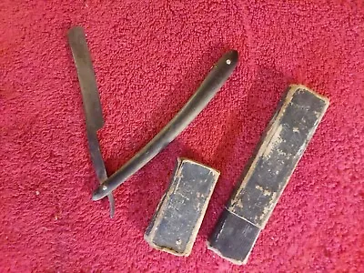 Antique Wade & Butcher Sheffield Straight Razor Vintage Barber Shop Shaving  • $55