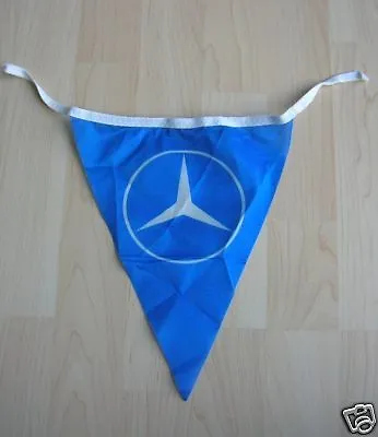 Mercedes Pole Stick Flag Banner Badge 180 190 300 220 300 600 S Sl Mb  Nos • $45