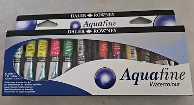 Daler Rowney Aquafine Art & Craft Watercolour Paint 8ml Set Muilt Colour  • £17.77