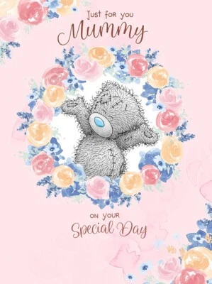£5.99 • Buy For Mummy Tatty Teddy In Flower Fram Design Mother's Day Card