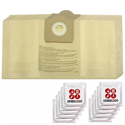£14.09 • Buy Dust Bags X 10 For PARKSIDE LIDL PNTS 30 1300 1400 Vacuum Cleaner + Fresh