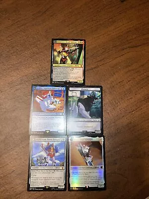 Mtg Transformers Card Lot Of 5 All NM Magic The Gathering • $10