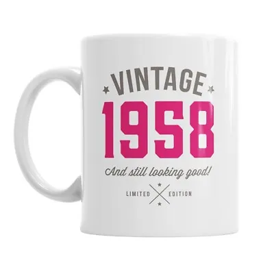 £8.95 • Buy 65th Birthday Gift Present Idea For Men Women Ladies Dad Party Happy 65 Mug