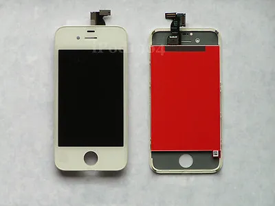 Replacement Assembly Digitizer LCD Screen IPhone 4S White • $36.99