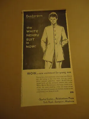 Nehru Suit Jacket 1968 Newspaper Ad • £11.57