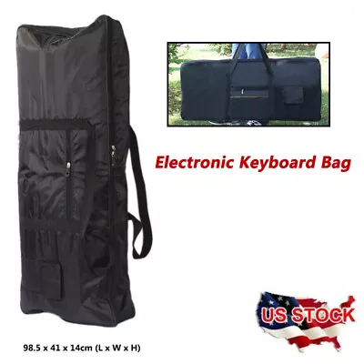 Keyboard Electric Piano Padded Case Gig Bag For Casio Yamaha 38.78x16.14x5.51  • $27.99