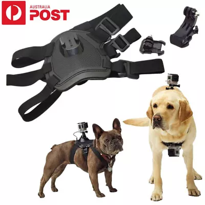 Dog Harness Chest Fetch Strap Belt Camera Mount For GoPro Hero 11 10 9 8 7 6 5 4 • $20.79