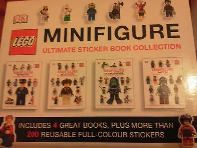 £12.50 • Buy Packs Of Reusable Stickers.2 X Lego & 1 X Moshi Monsters Ultimate Sticker Books