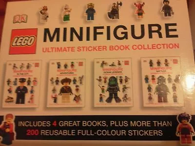 £10 • Buy Packs Of Reusable Stickers.2 X Lego & 1 X Moshi Monsters Ultimate Sticker Books