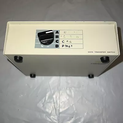 Kentek 4-Way DB25 Manual Data Transfer Switch Box Rotary Parallel PC Printer • $35.55