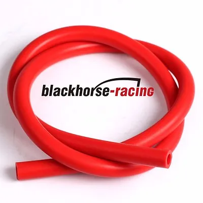$14.88 • Buy 10 Feet ID: 3/8 / 10mm Silicone Vacuum Hose Tube High Performance Red