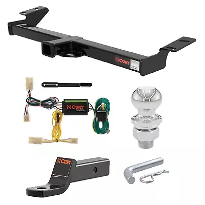 Curt Class 3 Trailer Hitch Tow Package W/ 1-7/8  Ball For Toyota RAV4 • $265.83