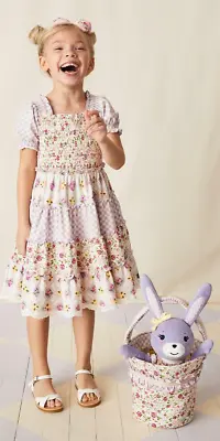 NWT Matilda Jane Enchanted Garden Magic Garden Smocked Dress Size 6 NEW • $48.95