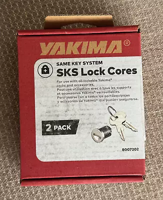 NEW Yakima 8007202 (2 Pack) Same Key System SKS Lock Cores (A148) FREE SHIPPING • $39.99