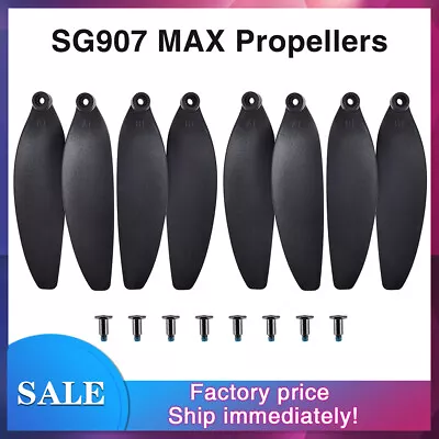 Original SG907 MAX Drone Propellers RC Drone Quadcopter Spare Parts Blades Set • £12.14