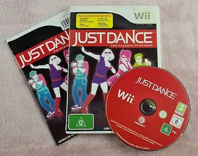 Just Dance For Nintendo Wii/Wii U - AUS PAL With Manual+Warranty - Great Disc • $9.77
