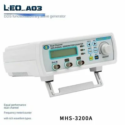 $107 • Buy MHS-3200A DDS Full Digital Control 2Channel Function Generator Signal Source TTL