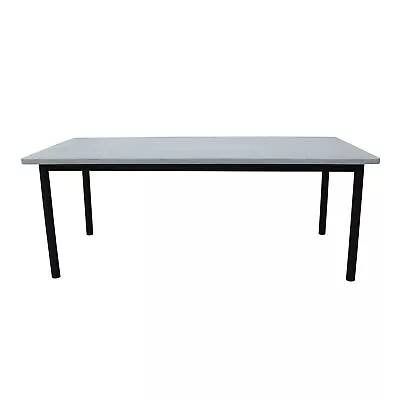 Lara 240cm 8 Seater Outdoor Dining Table Glass Concrete Top Divano • $1783.50