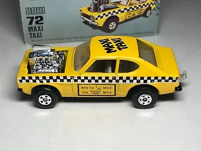 Matchbox Lesney Maxi Taxi MB72 Vintage With Orginal Box • $22