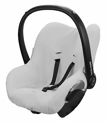 BABY CAR SEAT FLEECE POLAR COVER FOR MAXI COSI SOFT WASHABLE PROTECTOR Grey • $21.15