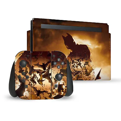 Official Batman Begins Graphics Vinyl Skin Decal For Nintendo Switch Bundle • $43.95