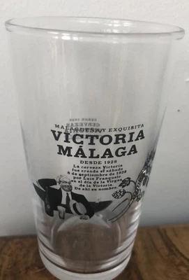 £6.99 • Buy VICTORIA MALAGA,  (SPAINISH) Half Pint Glass (Hard To Find) New