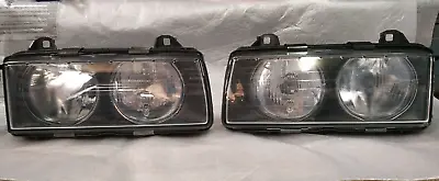 BMW E36 Headlights L+R Euro ZKW !NEW! OEM 63128363495 63128363496 • $920