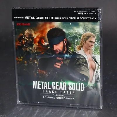 Metal Gear Solid Snake Eater Pachislot Soundtrack KONAMI GAME MUSIC CD NEW • $23.99