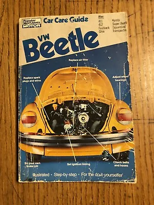 VW Beetle Bug 1950-1979 Shop Service Repair Manual Engine Maintenance Guide DYI • $39.99