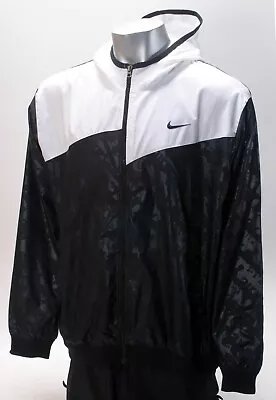 Nike AIRMAX Classic Retro Hooded Windbreaker Jacket Men's Casual Sportswear XXL • $106.29