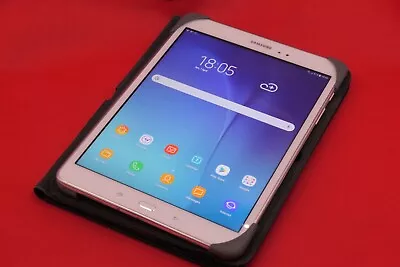 Samsung Galaxy Tab A SM-T555 9.7  Cellular 16GB White Android Inc Targus • £59.75