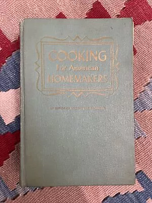 1968 Cooking For American Homemakers Culinary Arts Encyclopedic Cookbook Vintage • $12.50