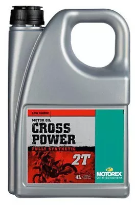 Motorex Cross 102244 Power 2T Synthetic Motor Oil 4L • $82.39