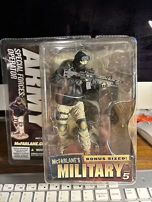 Mcfarlane Military Series 5 Army Special Forces Operator Variant Figure NEW • $65