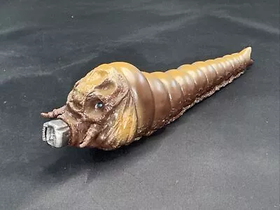 1991 BANDAI 7” MOTHRA LARVA Vintage Godzilla Soft Vinyl Figure Brown Vinyl Gold • $29.99