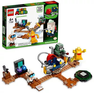 LEGO Super Mario Luigi's Mansion Lab And Poltergust Expansion Set 71397 • $149