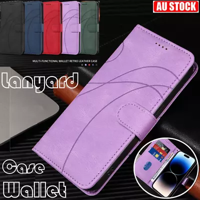 Flip Wallet Case Cover For OPPO A17 A16S A96 A78 A57 A79 Find X5 Lite Reno 8 • $11.99