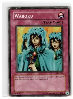 Yu-Gi-Oh! Waboku Common SDP-044 Heavily Played Unlimited • $1.94