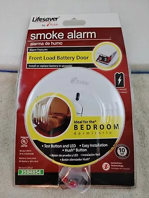 Lifesaver By Kidde Smoke Alarm For Bedroom W Front Load Battery Door I9070 - New • $24.95